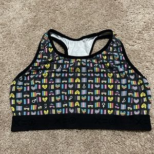 TomboyX XL Pride Sports Bra